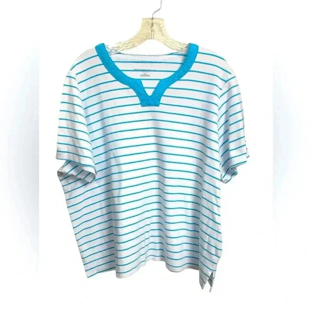 Allison Daley 100% cotton, short sleeve T-shirt